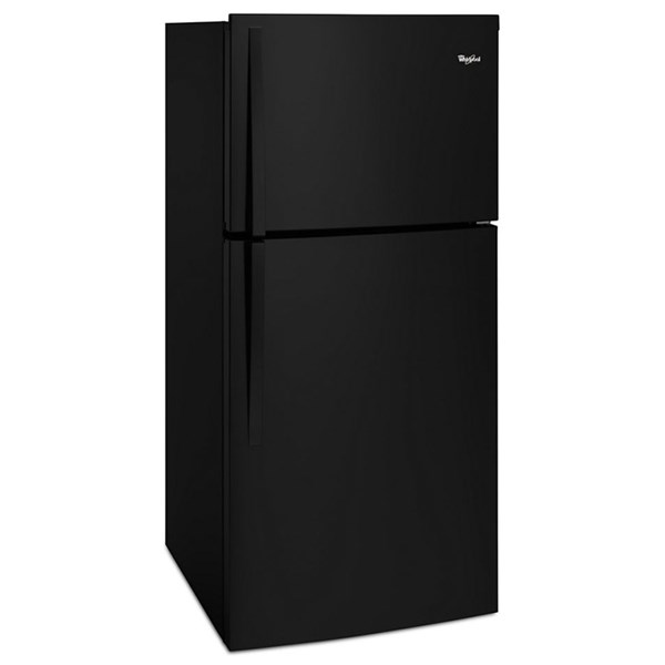 19.2 cu ft Top Freezer Black Refrigerator - Intensery