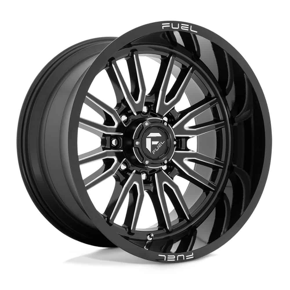 Fuel 1PC Wheels D761 22X12 8X6.5 G-BLK MILL -44MM - Intensery