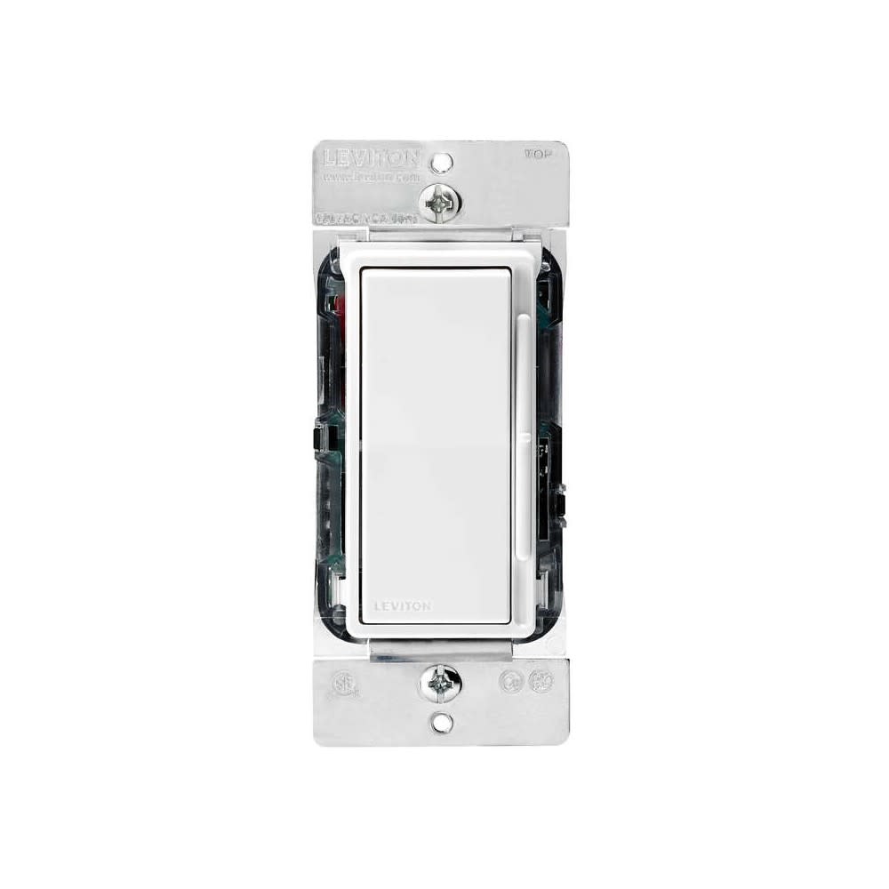 Leviton Decora Dimmer Switch White 1200W Full Range - Intensery