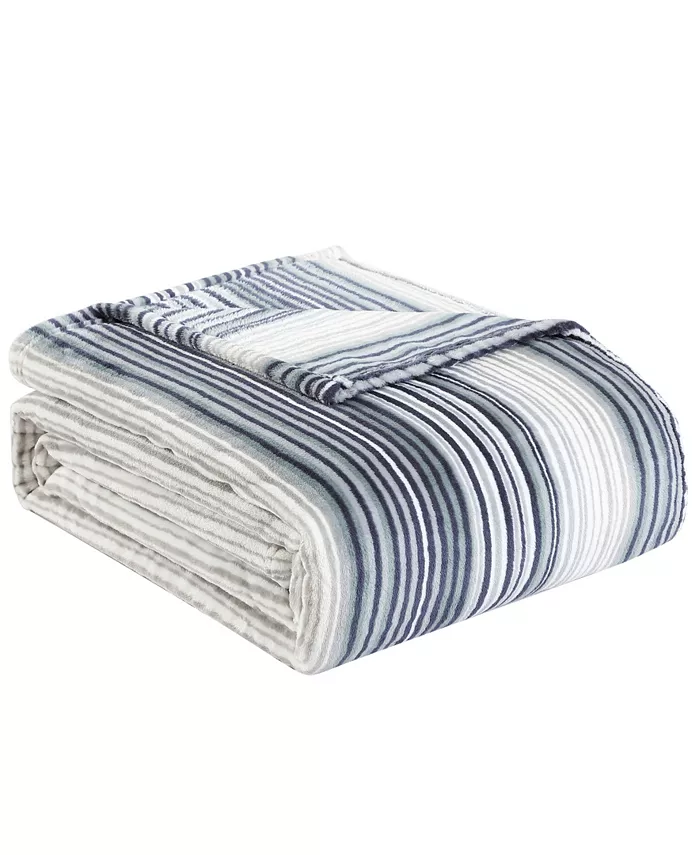 Tommy Bahama Home Tommy Bahama Sandy Shores Ultra Soft Plush Twin Blanket - Intensery