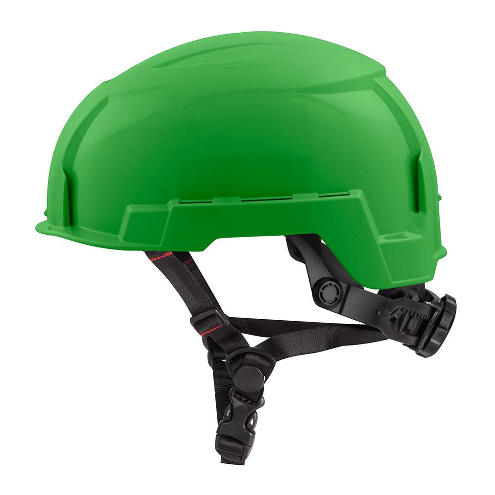 Milwaukee Green Safety Helmet with BOLT Class E - Intensery
