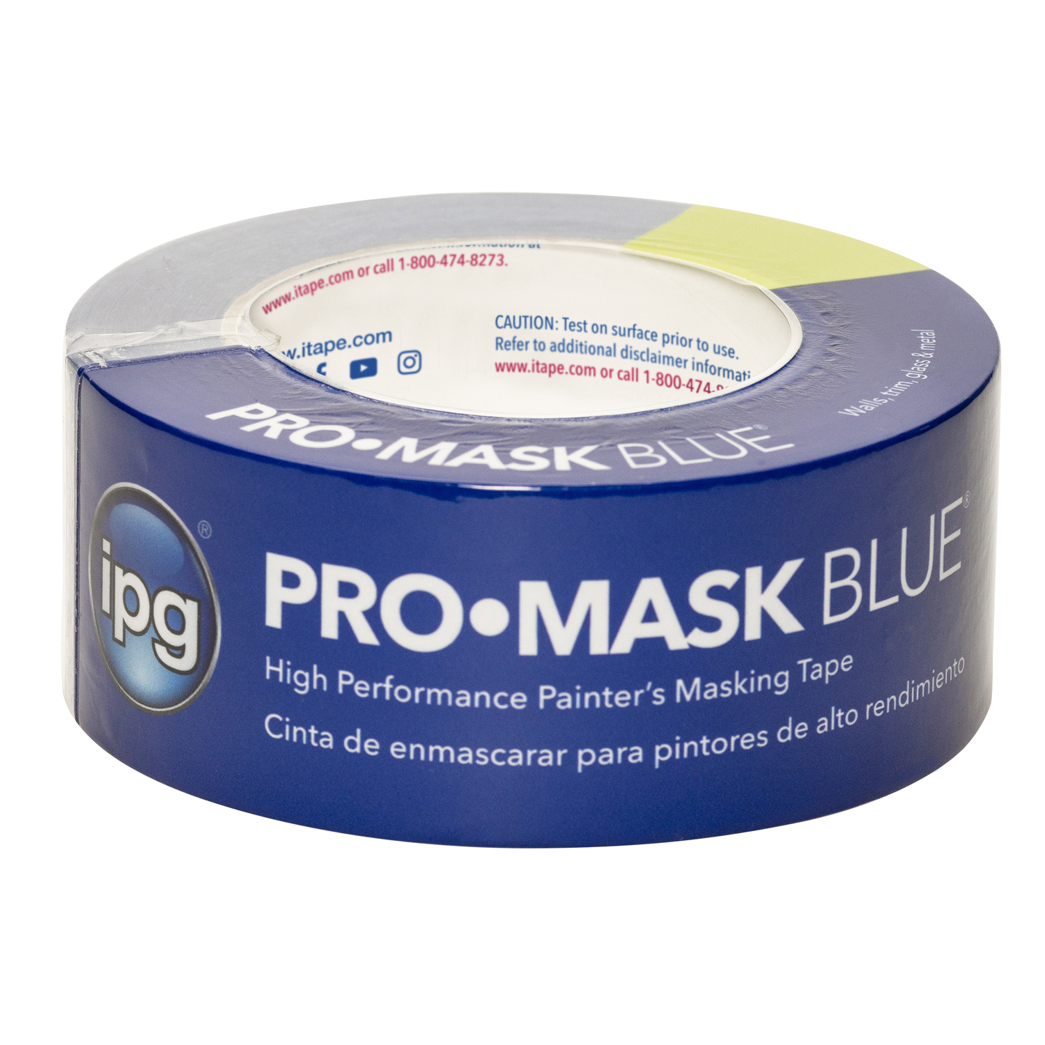 IPG Pro-Mask 1.88 in. W X 60 yd L Blue Masking Tape - Intensery