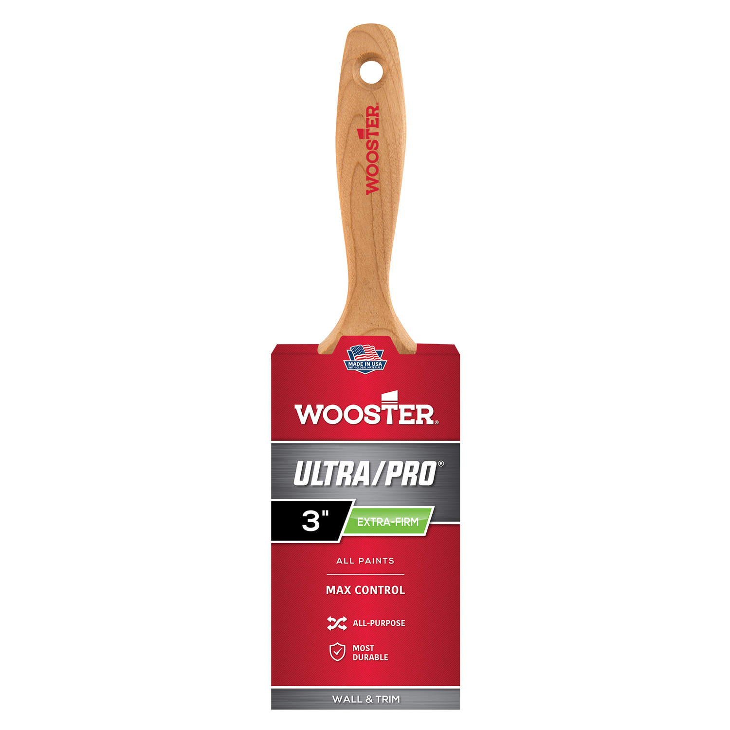 Wooster Ultra/Pro 3 in. Chiseled Paint Brush - Intensery