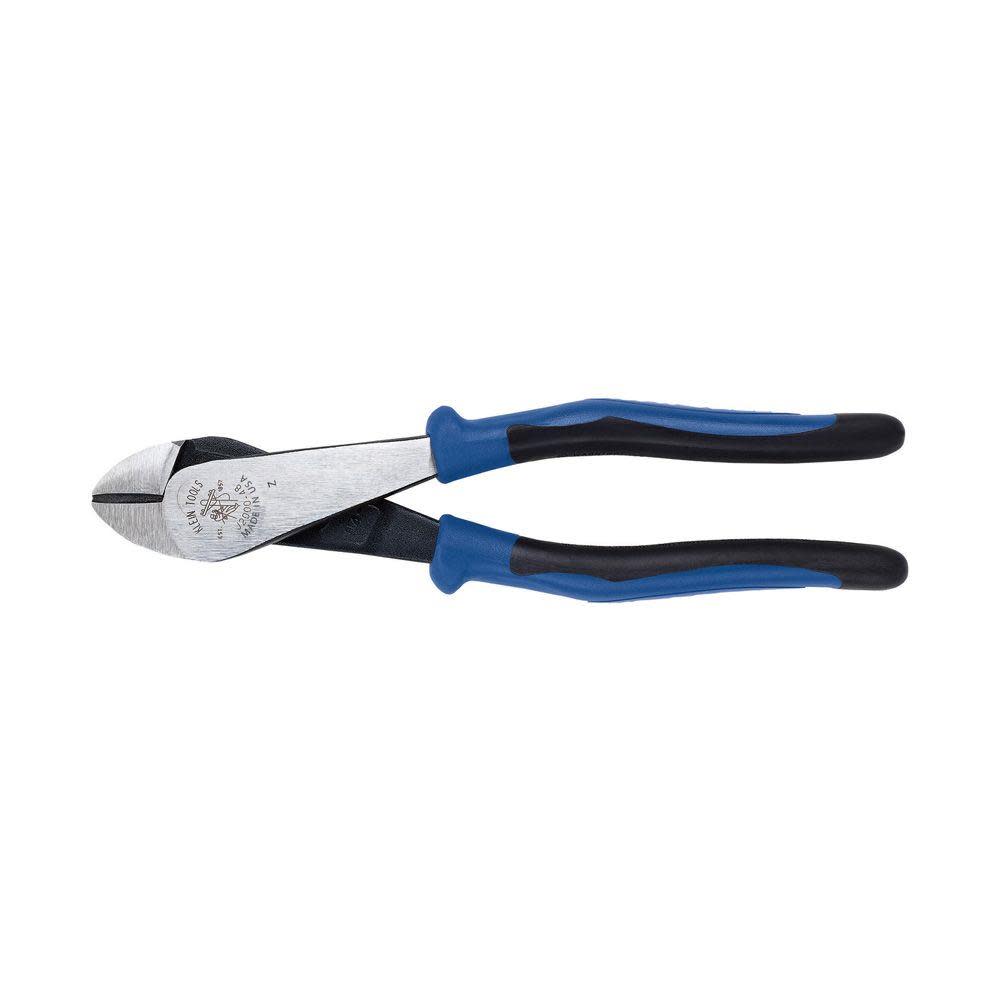 Klein Tools 8'' Journeyman High-Leverage Diagonal-Cutting Angle Head Pliers J200048 from Klein Tools - Intensery