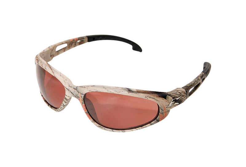 Edge Eyewear Dakura Safety Glasses Copper Lens Camouflage Frame 1 pk - Intensery