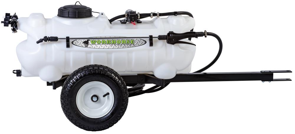 Workhorse Sprayers 15-Gallon Plastic Pull-Behind Sprayer LG15ETS - Intensery