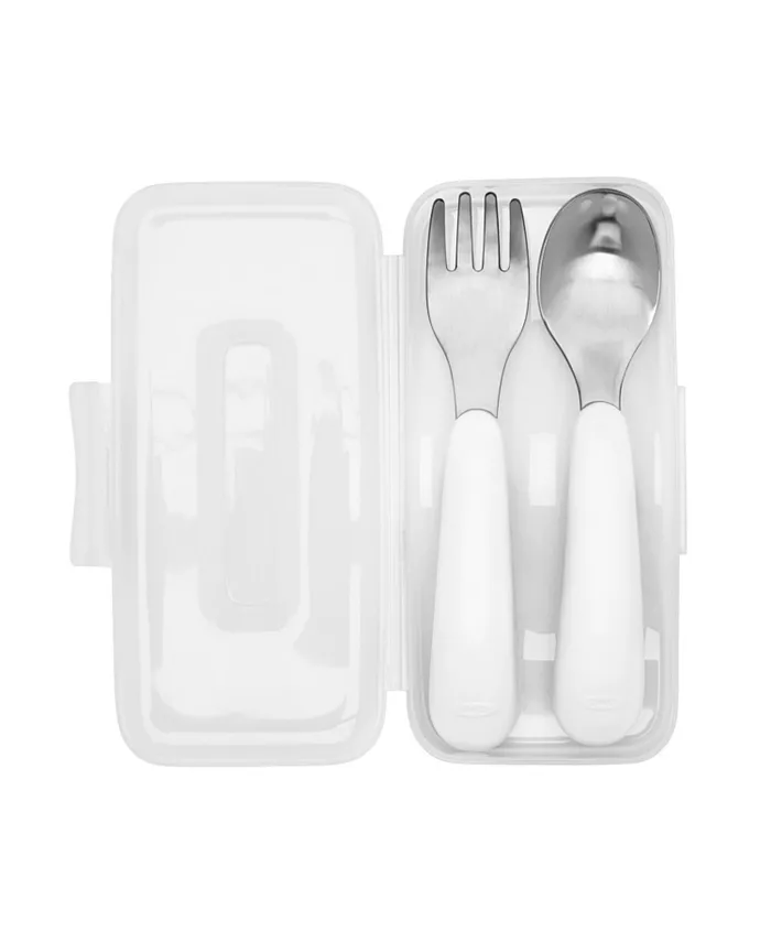OXO Tot On-The-Go Fork Spoon Set - Intensery