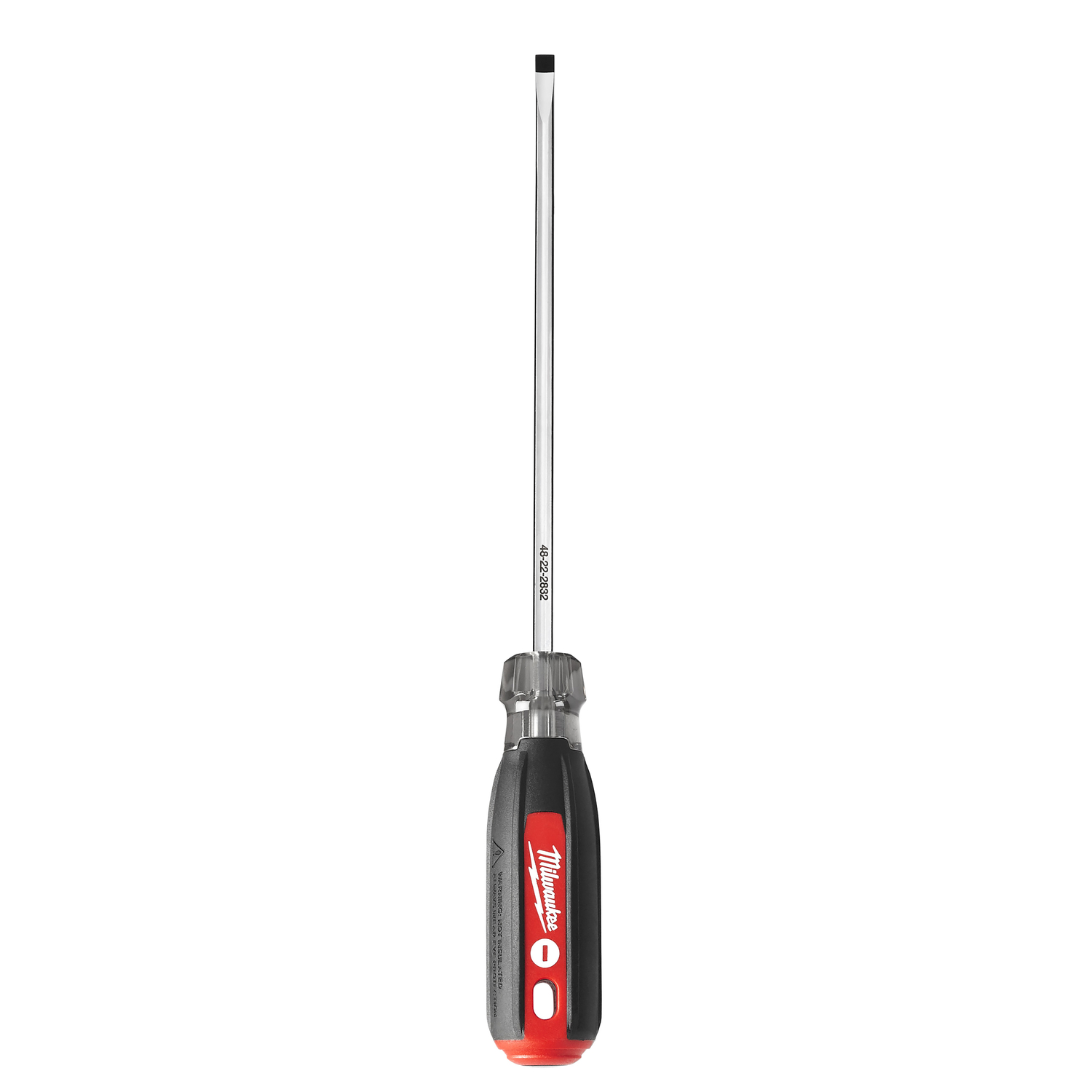 Milwaukee 3/16 in. X 6 in. L Cabinet Cushion Grip Screwdriver 1 pc - Intensery