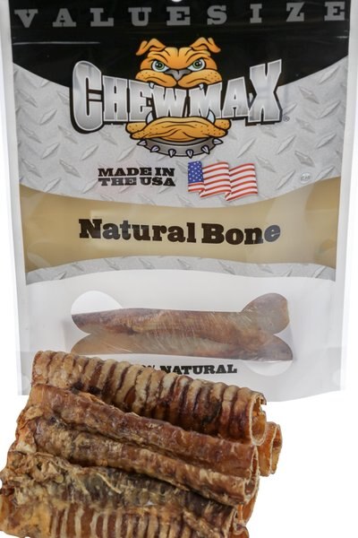 ChewMax Pet Products Trachea Natural Chew Dog Treats， 5 count - Intensery