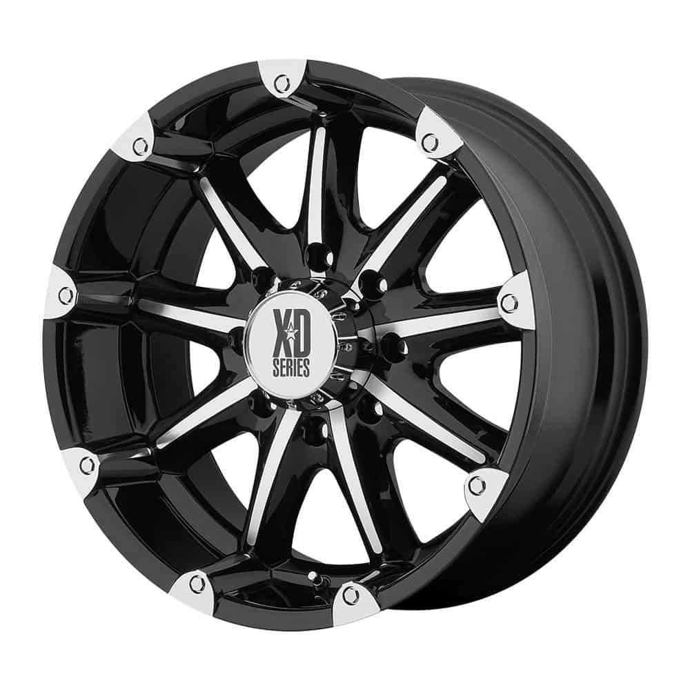 XD XD779 BADLANDS XD779 20X9 5X5.5 G-BLK MACH 18MM - Intensery