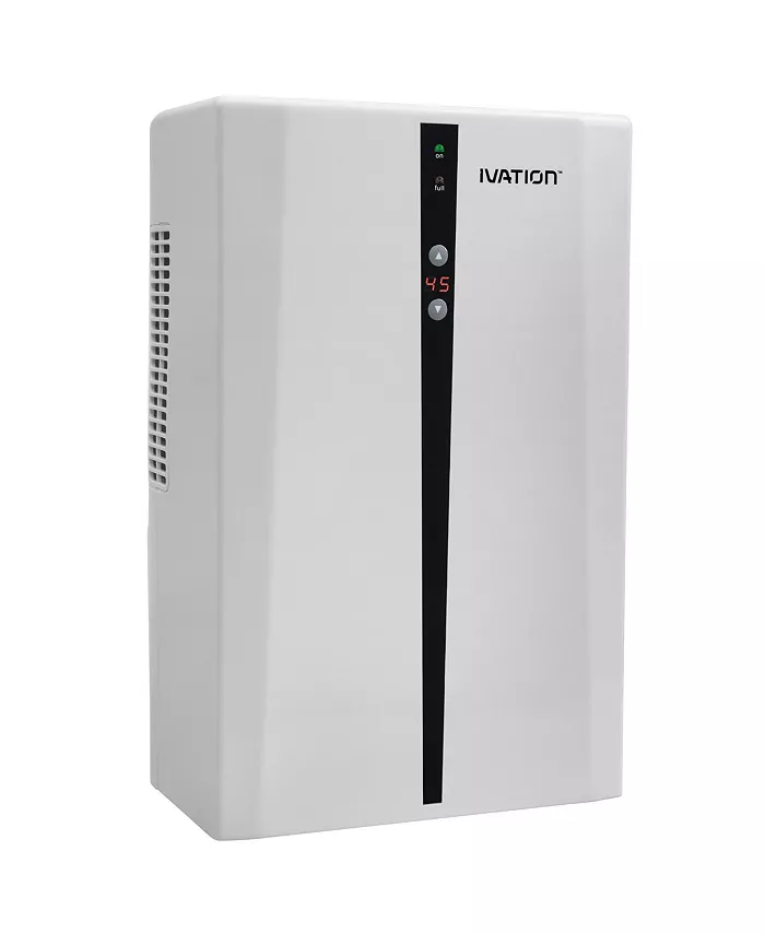 Ivation Thermo-Electric Small Dehumidifier， 100 Sq.ft Small Rooms - Intensery