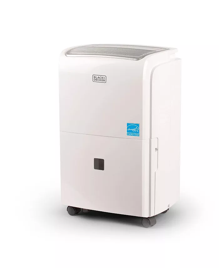 BLACK+DECKER 4500 Sq. Ft. Dehumidifier for Extra Large Spaces and Basements， Energy Star Certified， BDT50WTB - Intensery