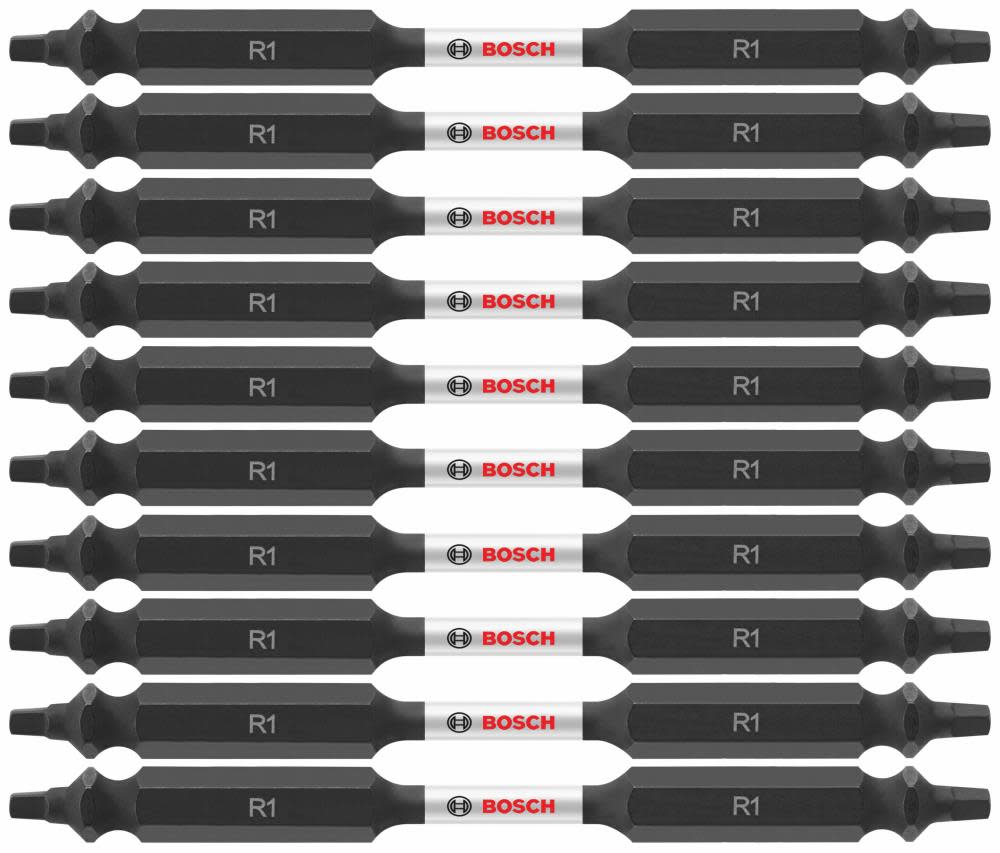 Bosch Impact Tough 3.5 In. Square #1 Double-Ended Bits (Bulk Pack) ITDESQ135B from Bosch - Intensery