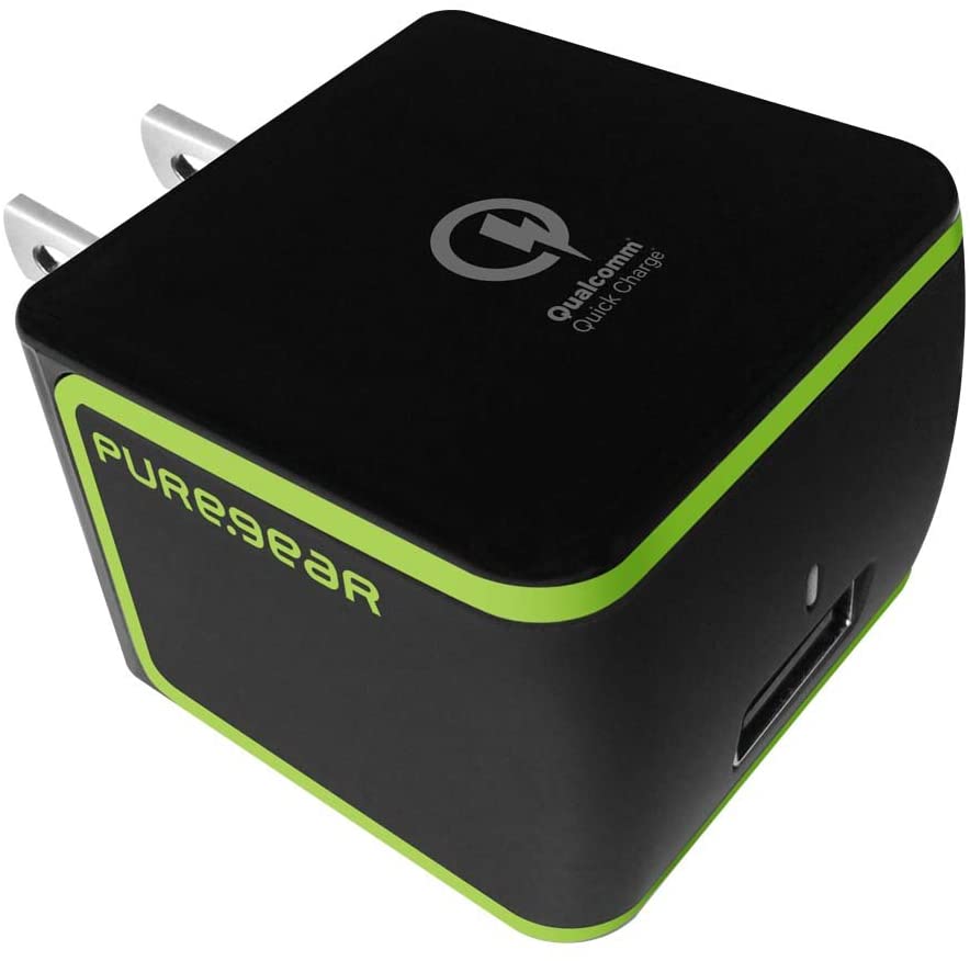 Puregear 60587PG Qualcomm Quick USB Travel Charger 2.0 Black - Intensery