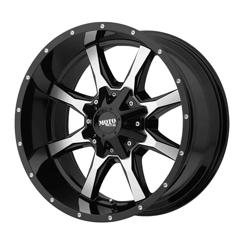 Moto Metal MO970 MO970 17X9 6X135/5.5 G-BLK MACH -12MM - Intensery