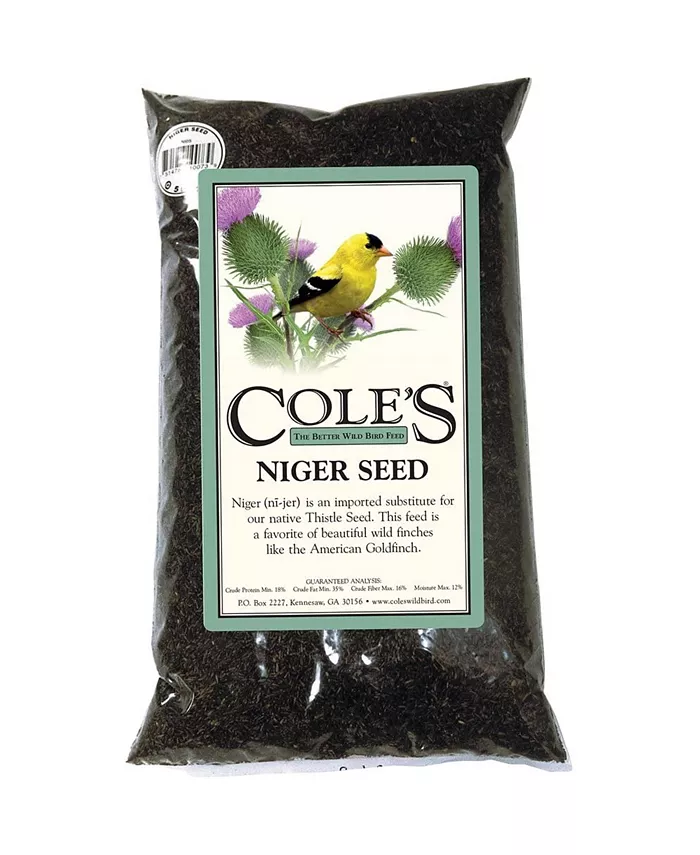 Cole's Coles NI05 Niger Bird Seed 5-Pound - Intensery