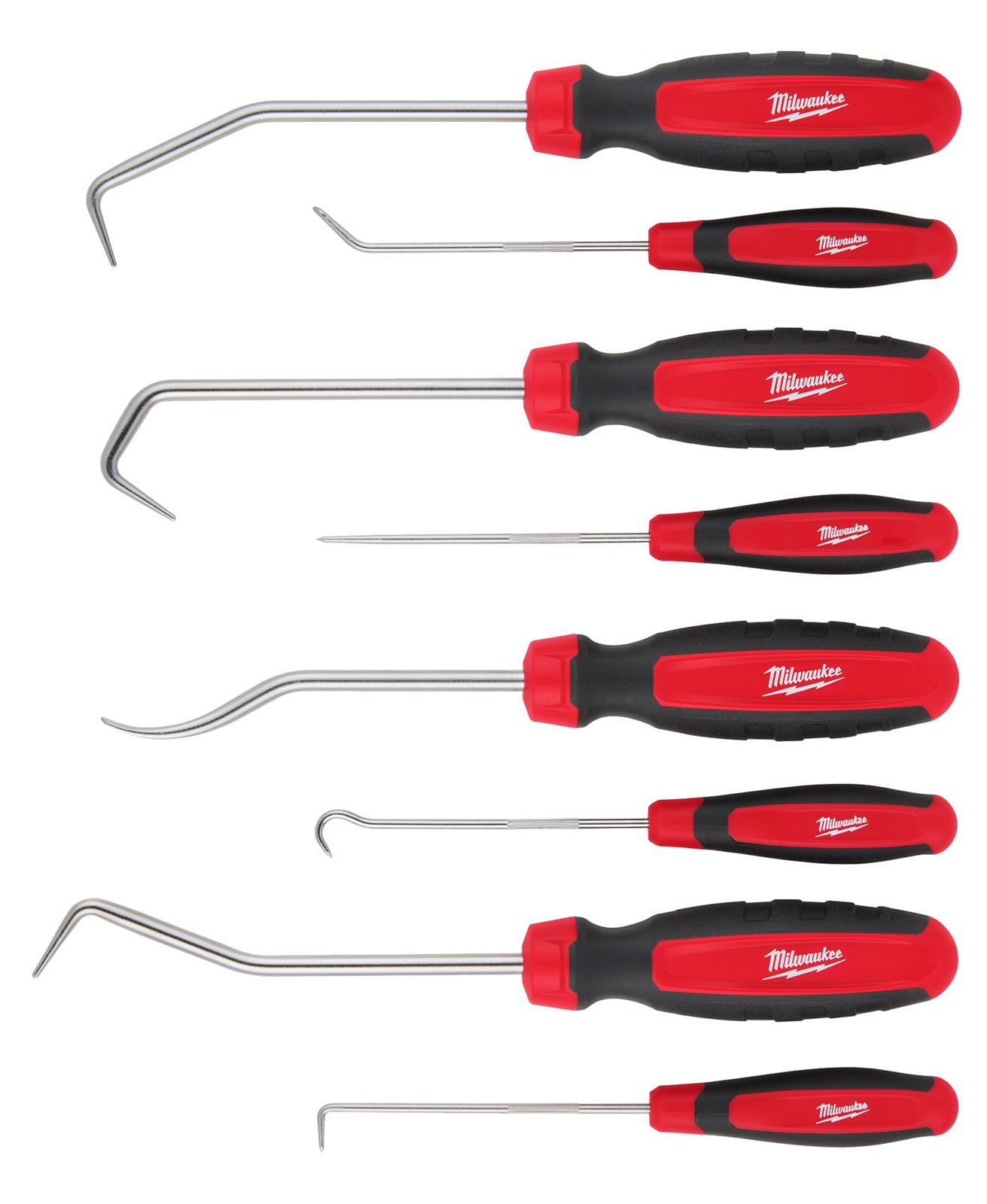 Milwaukee Tool 48-22-9218 Milwaukee 8-Piece Hook and Pick Sets - Intensery