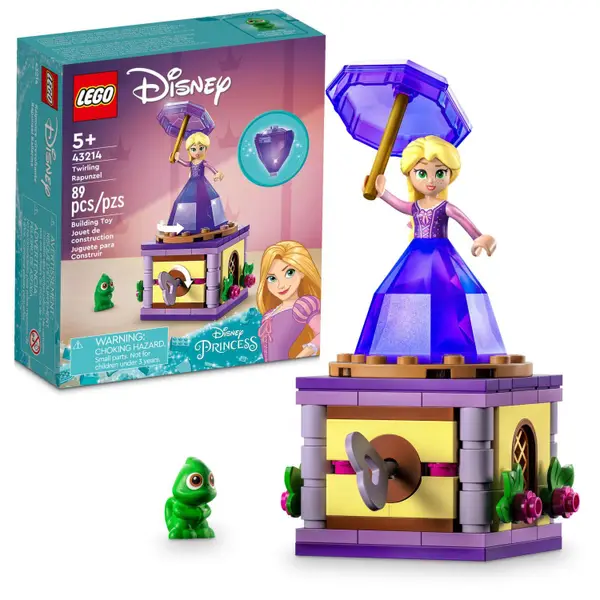 LEGO Disney Twirling Rapunzel 43214 Building Toy Set - Intensery