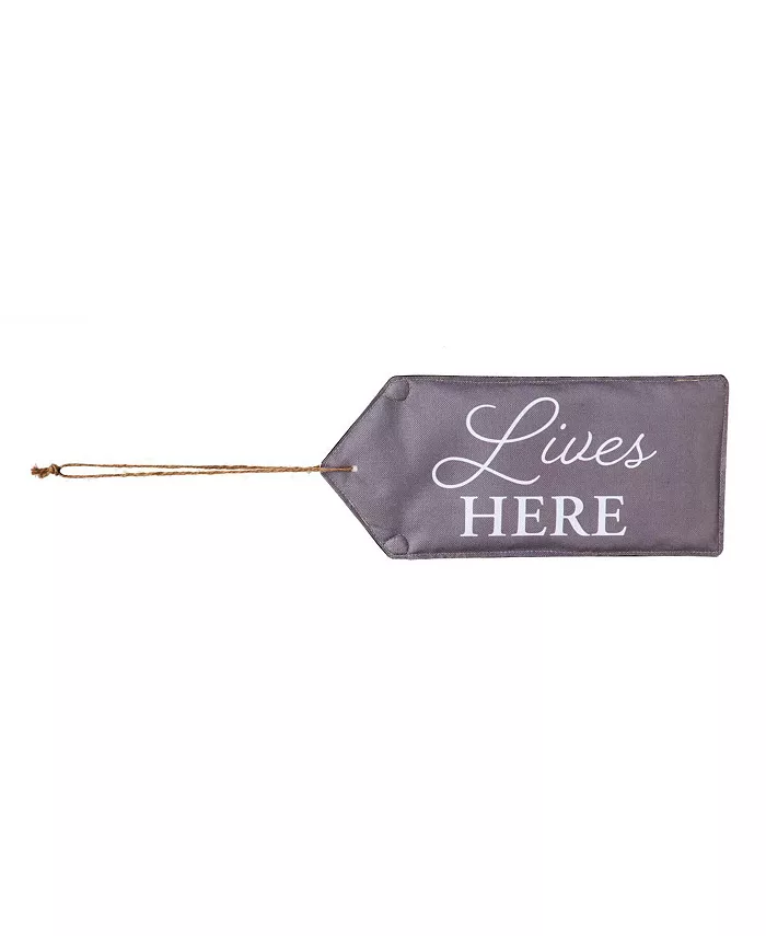 Evergreen Lives Here Door Tag - Intensery