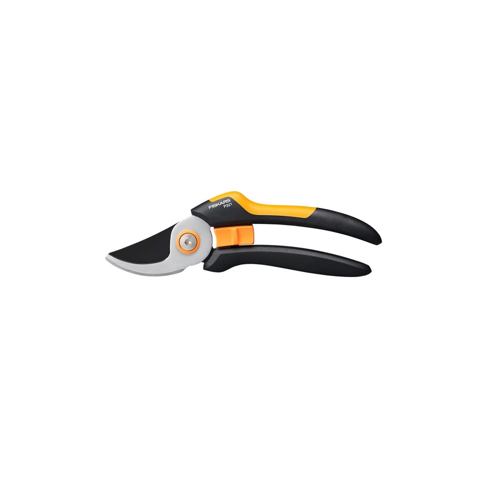 Fiskars Solid Steel Blade P321 Pruner with Softgrip Handle - Intensery