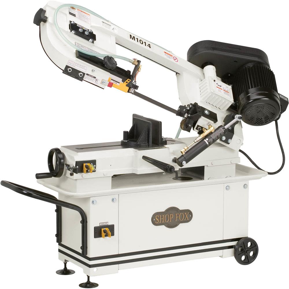 Shop Fox Metal Cutting Bandsaw 110/220V 1HP 1 Phase - Intensery