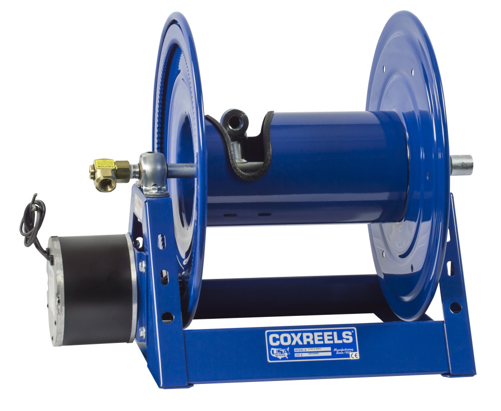 Coxreels 12V DC 1/3HP Motorized Hose Reel 1/2 x 500and#8242; No Hose - Intensery
