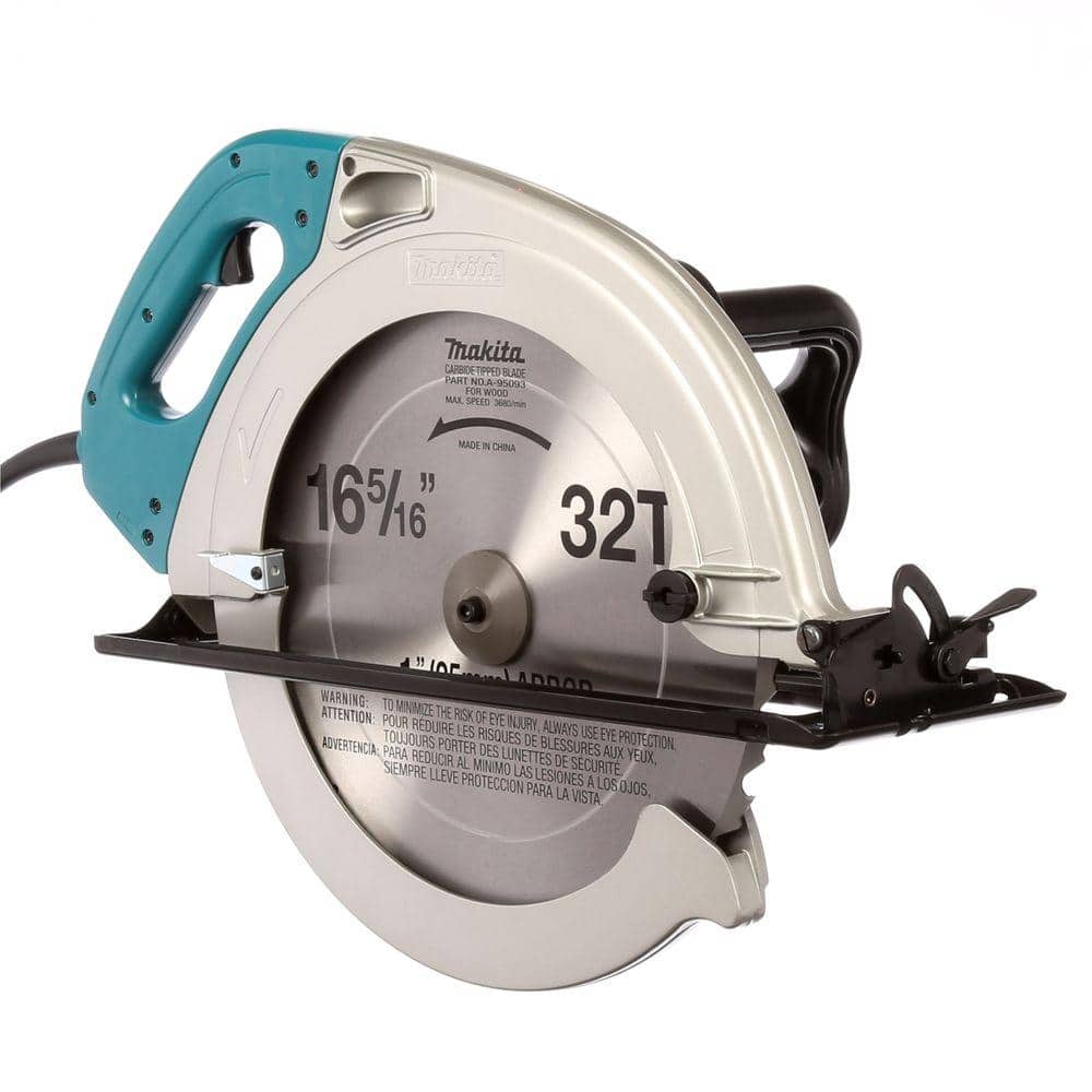Makita 15 Amp 16-5/16 in. Corded Circular Saw with 32T Carbide Blade and Rip Fence 5402NA - Intensery