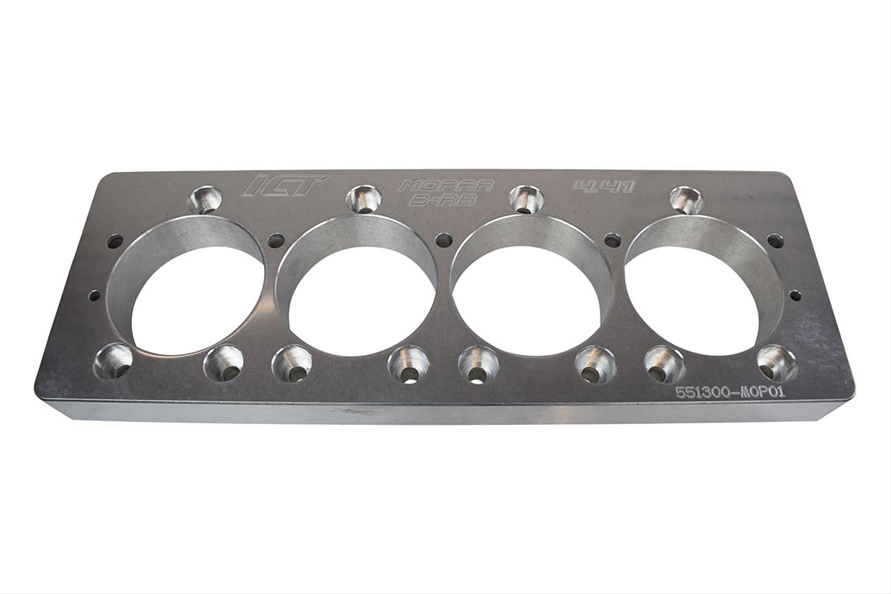 ICT Billet 551300-M0P01 ICT Billet Engine Block Torque Plates - Intensery