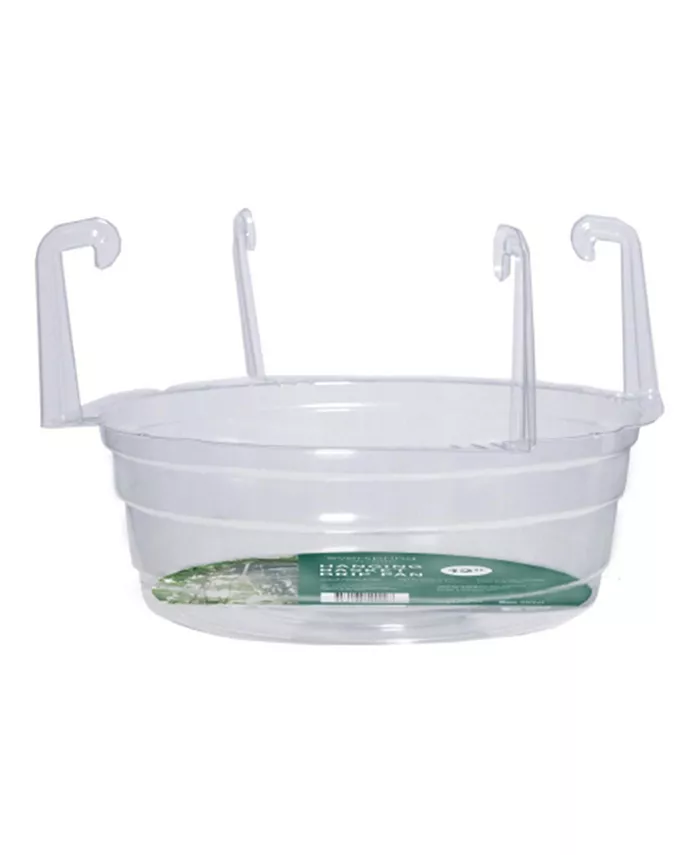 Curtis Wagner Plastics Curtis Wagner Hanging Basket Drip Pan， Clear， 12 HB1200 Qty 1 - Intensery