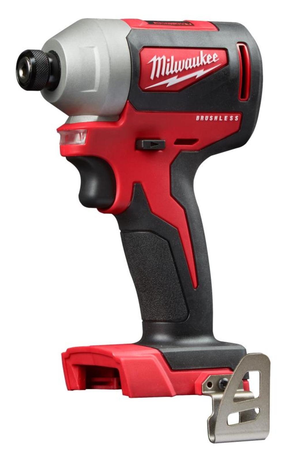 Milwaukee M18 Compact Brushless 1/4 in. Hex Impact Driver 2850-20 from Milwaukee - Intensery