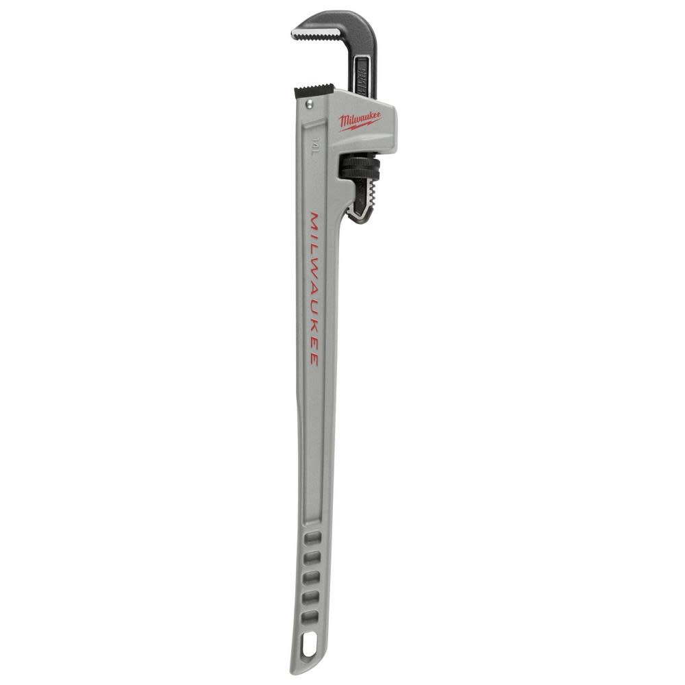 Milwaukee 14L Aluminum Pipe Wrench with POWERLENGTH Handle 48-22-7215 from Milwaukee - Intensery