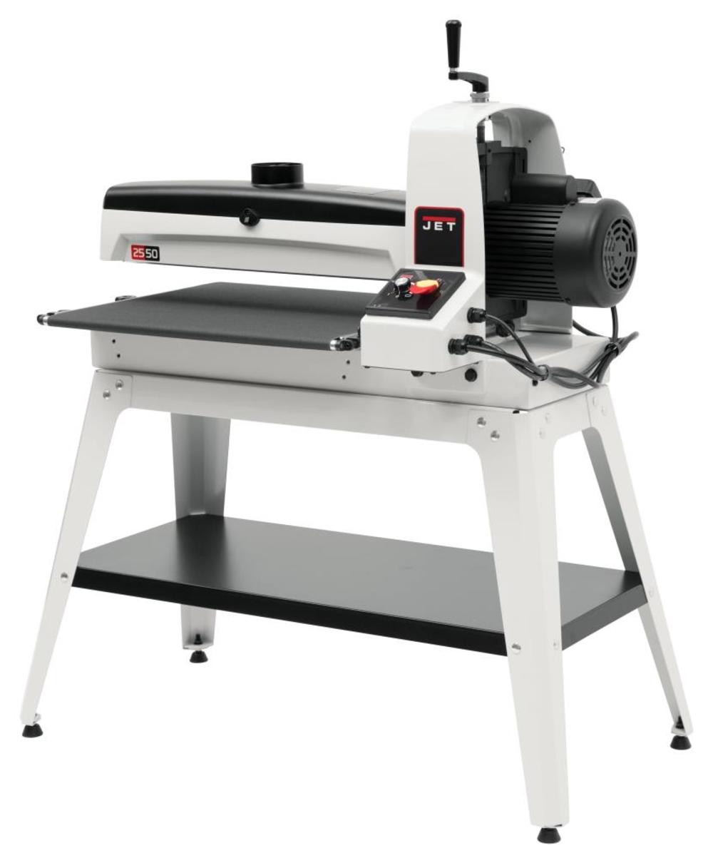 JWDS-2550 Open Stand 25and#215;50 Drum Sander - Intensery