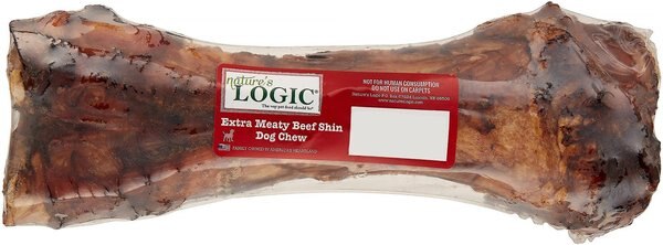 Nature's Logic Extra Meaty Shin Bone Dog Treats - Intensery