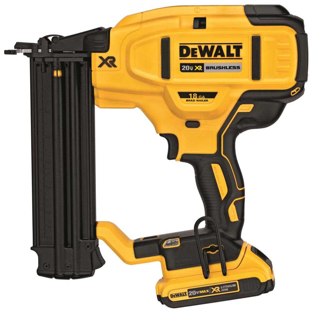 20 V MAX* XR 18 Gauge Brad Nailer Kit - Intensery