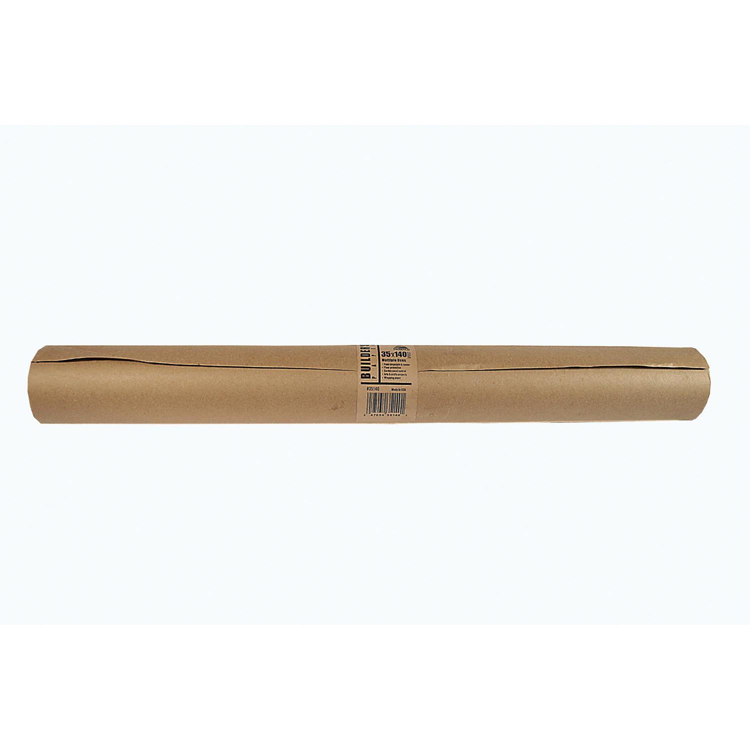 Trimaco 35 in. W X 140 ft. L X 8 mil Kraft Flooring Paper 1 pk - Intensery