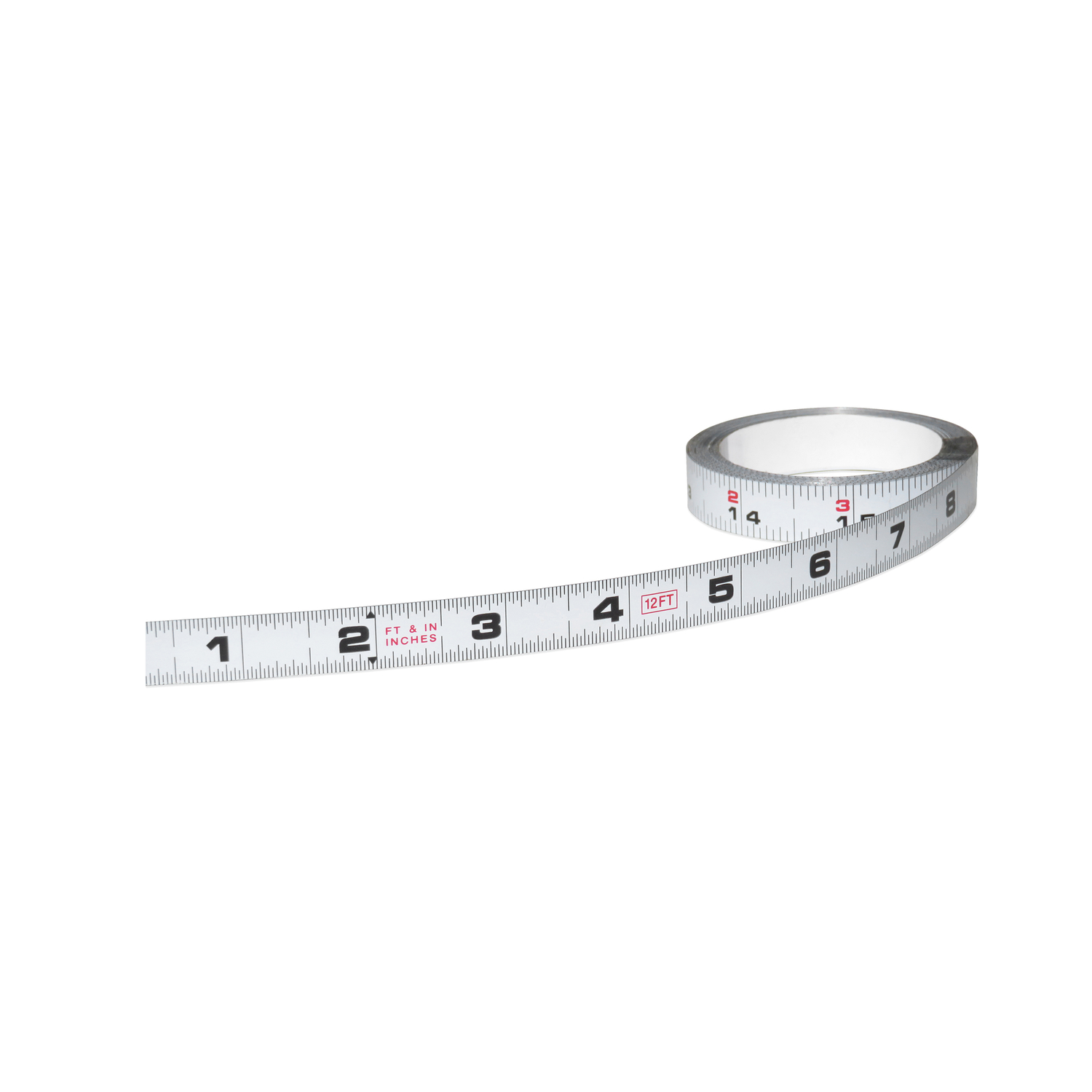 US Tape 12 ft. L X 1/2 in. W Adhesive Steel Bench Tape - Intensery