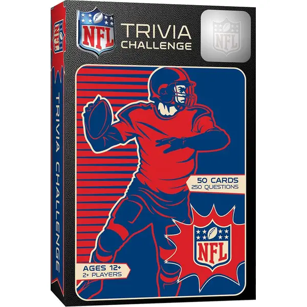 Masterpiece Puzzle NFL Trivia Challenge Card Game - Intensery