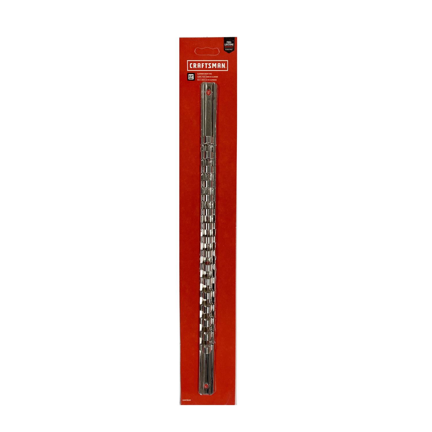 Craftsman 17-1/4 in. L X 3/8 in. drive Socket Rail 1 pc - Intensery