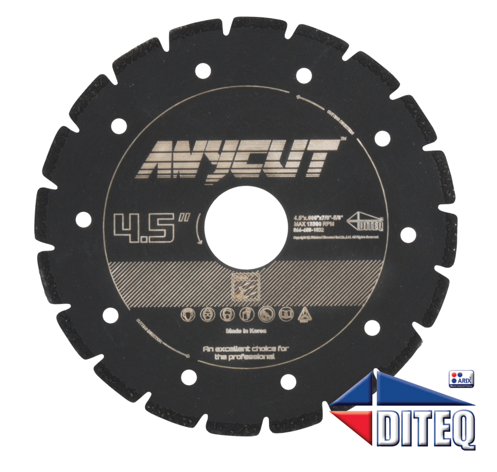 Anycut™ 7 Cut-Off Wheels DM 7/8-5/8 Arbor - Intensery