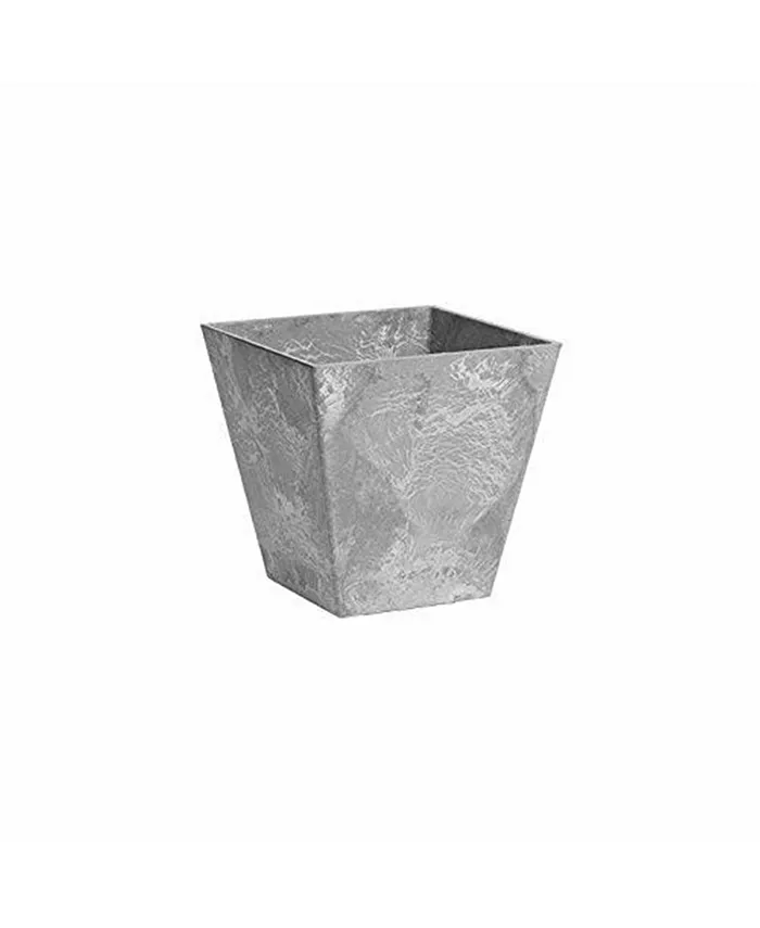 Novelty 35060 Ella Square Planter Gray 6 inch - Intensery