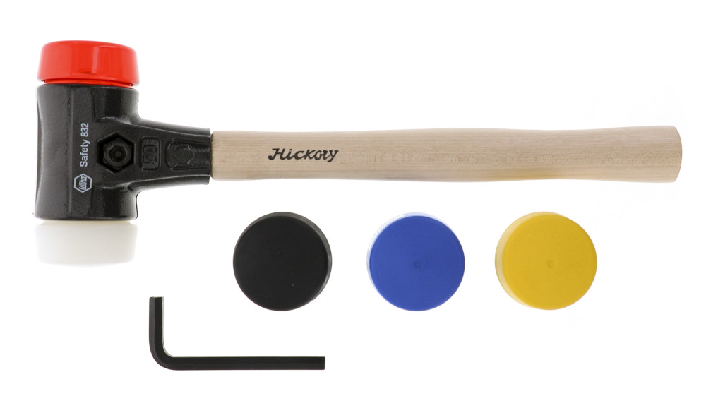Wiha Split Head Mallet Set 50mm 7pc - Intensery