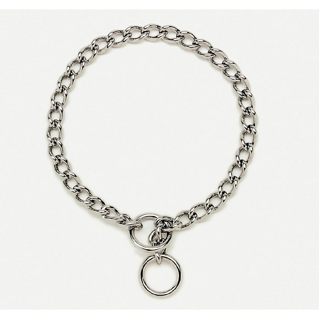 Coastal Pet Products Titan Training Chain Collar 4.0mm Silver - 05540-G4024 - Intensery