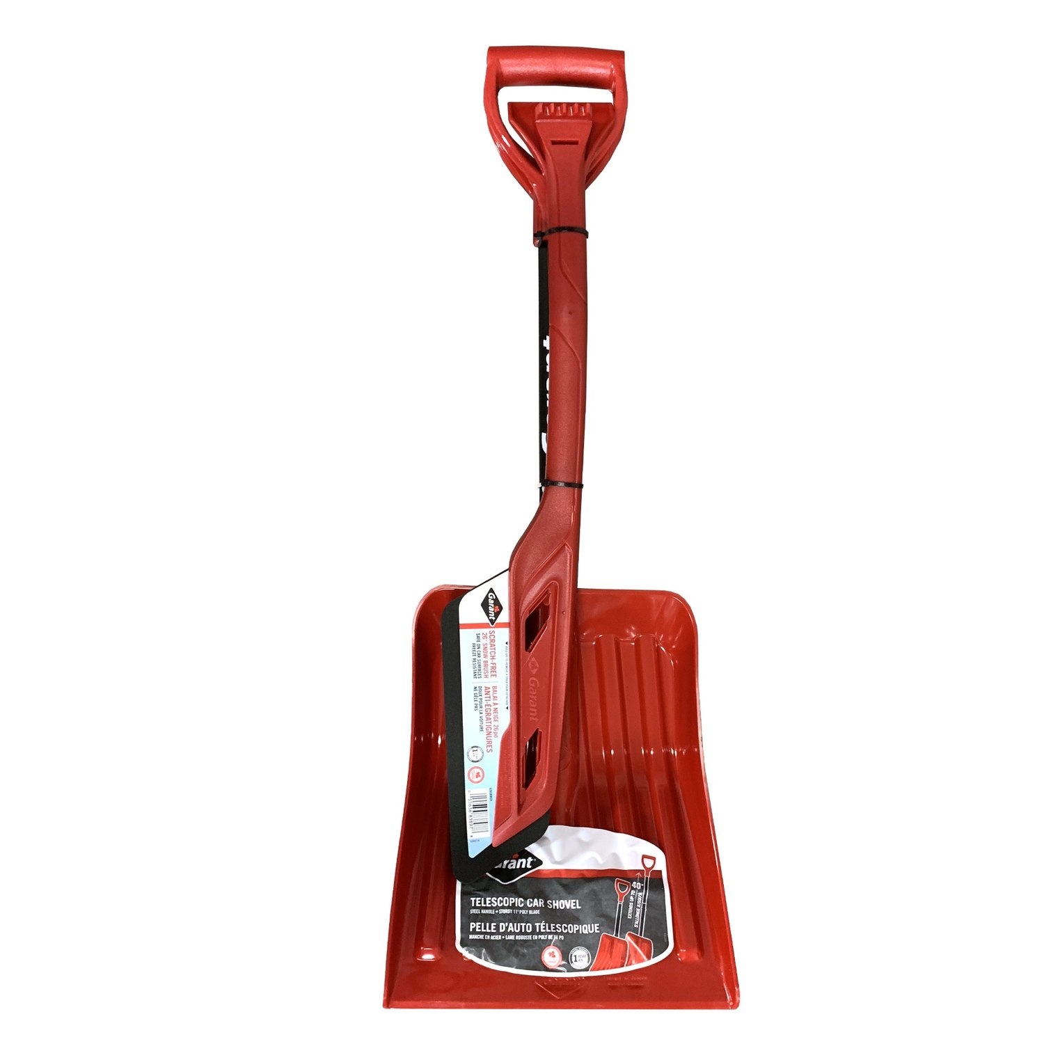 Garant 11 in. W X 31.5 in. L ABS Telescoping Car Shovel \u0026 Snow Brush - Intensery