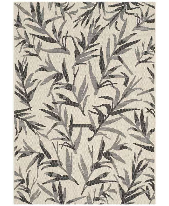 Safavieh Courtyard Beige and Anthracite 6'7