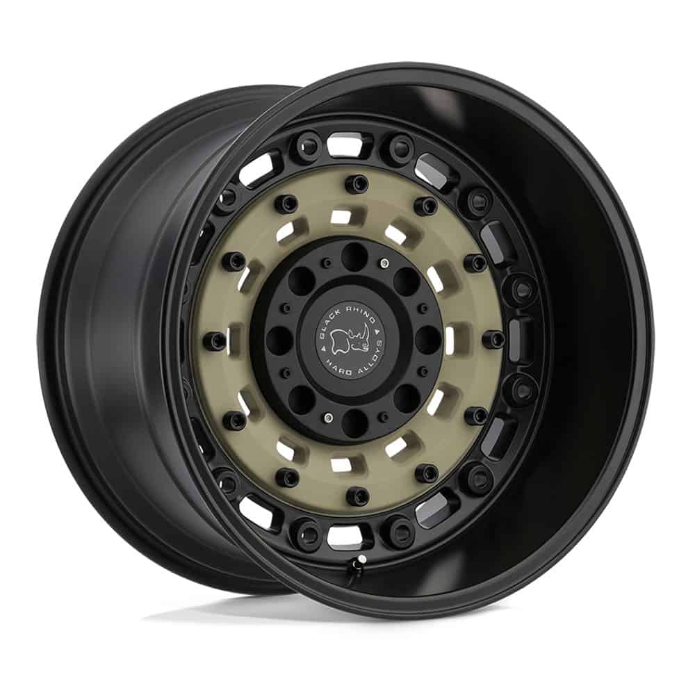 Black Rhino Wheels BRARS 20X12 5X5.0/5.5 D-SAND-BLK -44MM - Intensery