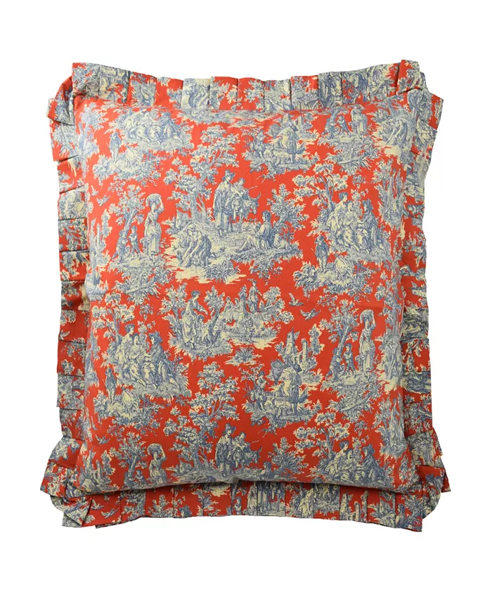Waverly CLOSEOUT! Sanctuary Rose Euro Sham - Intensery