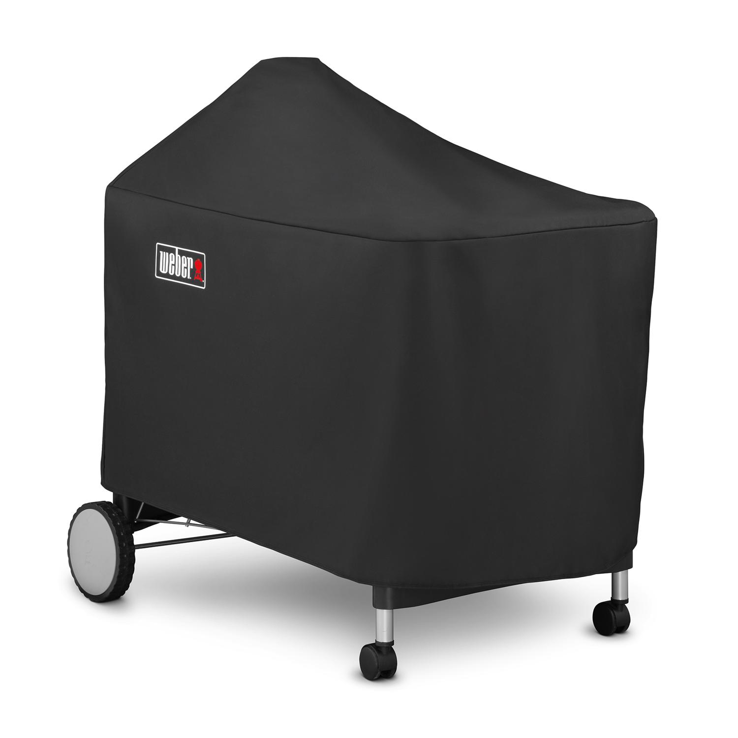 Weber Performer Premium \u0026 Deluxe Charcoal Grill Black Grill Cover - Intensery