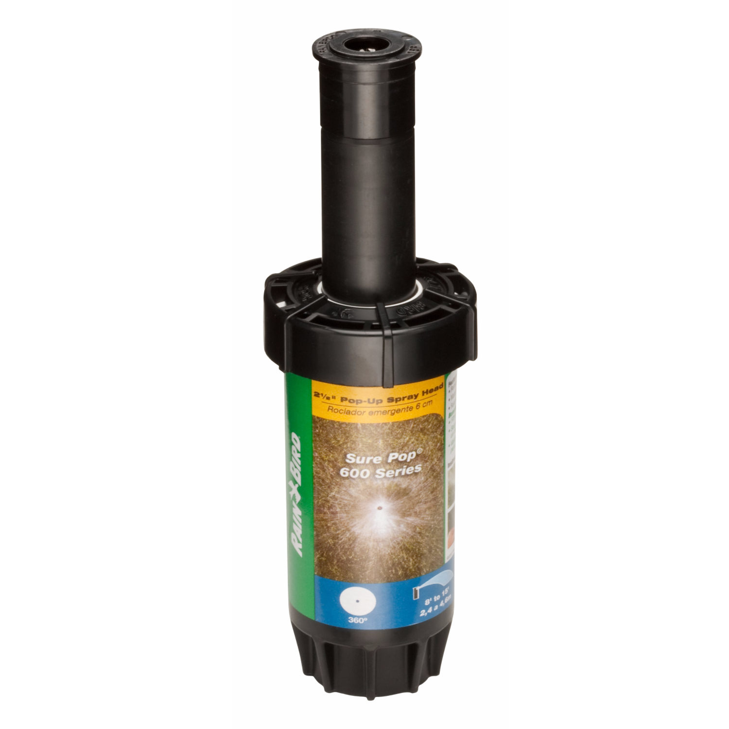 Rain Bird Sure Pop 2-1/2 in. H Full-Circle Sprinkler Spray Head - Intensery