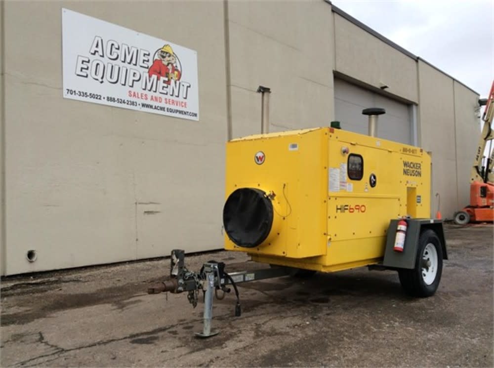 Wacker Neuson Heater Flameless Indirect Fired Towable HIF6902013 Used - Intensery