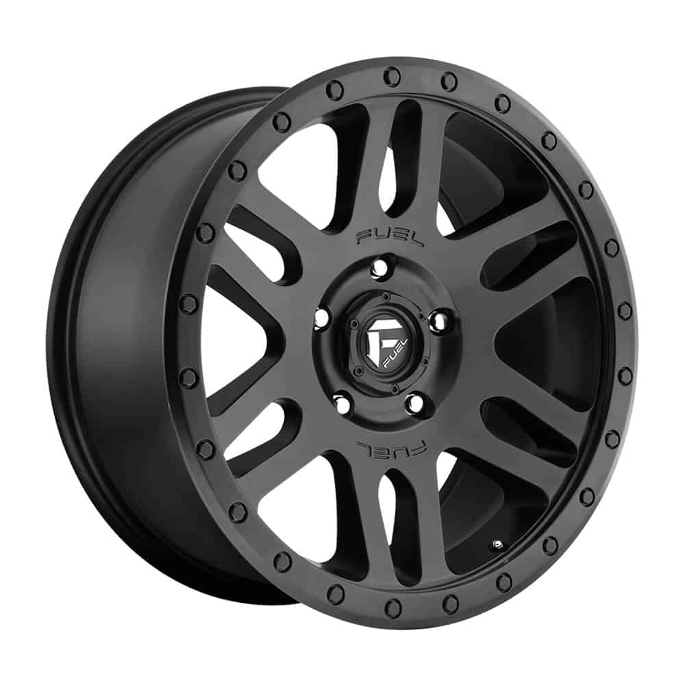 Fuel 1PC D584 RECOIL D584 17X8.5 6X120 MT-BLK 07MM - Intensery
